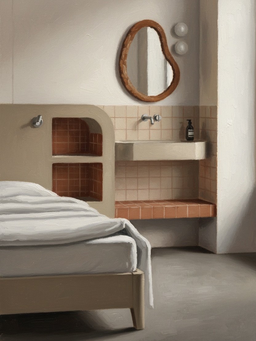 Je n&rsquo;ai jamais aim&eacute; les rendus hyper r&eacute;alistes propos&eacute;s pour pr&eacute;senter nos mod&eacute;lisations 3d aux clients. Je les trouve trompeurs et fig&eacute;s. 

∿ Coulisses ∿ les &eacute;tapes cr&eacute;atives qui donnent 