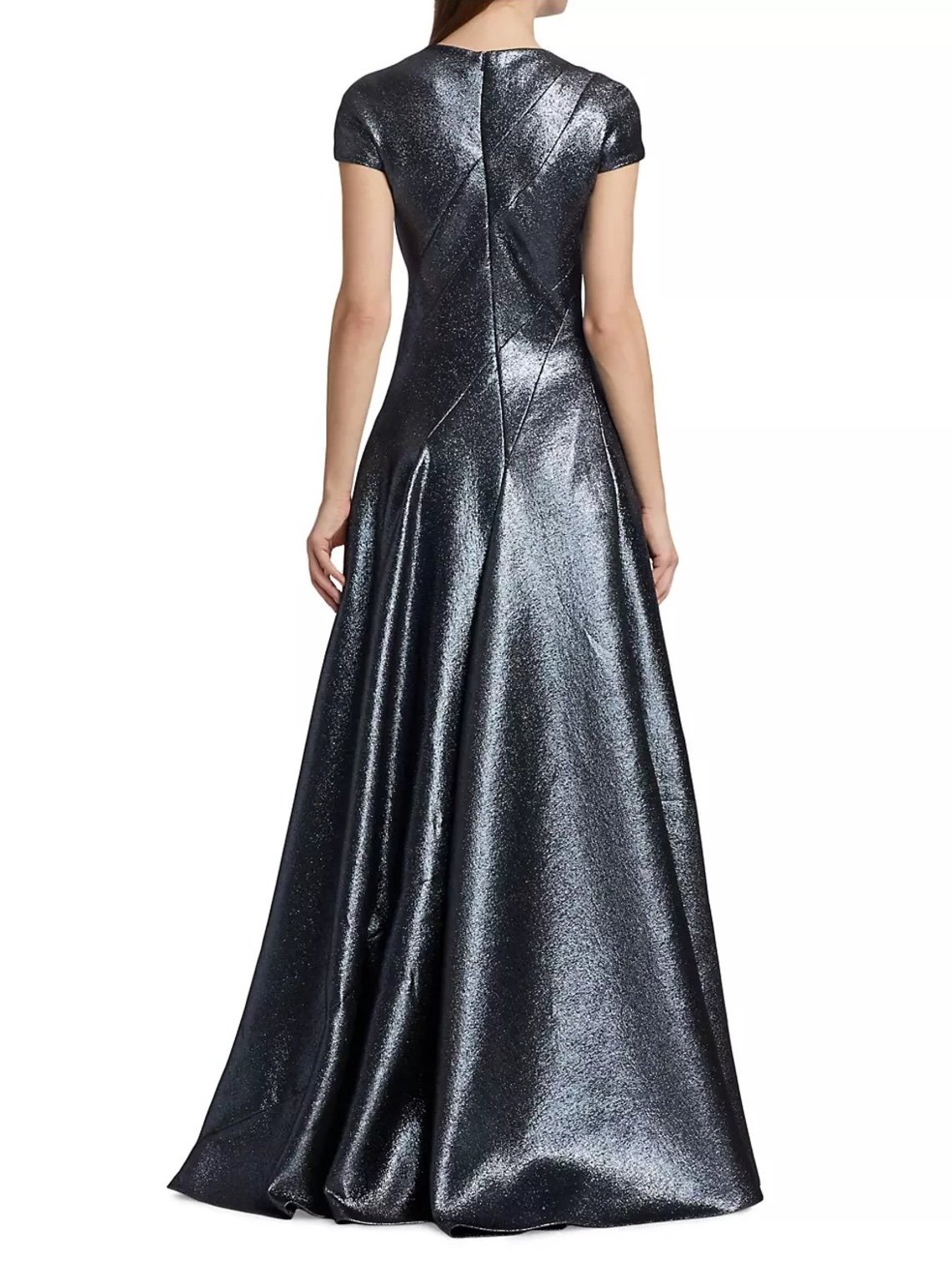 Reem Acra - Lamé Gown-2.jpeg