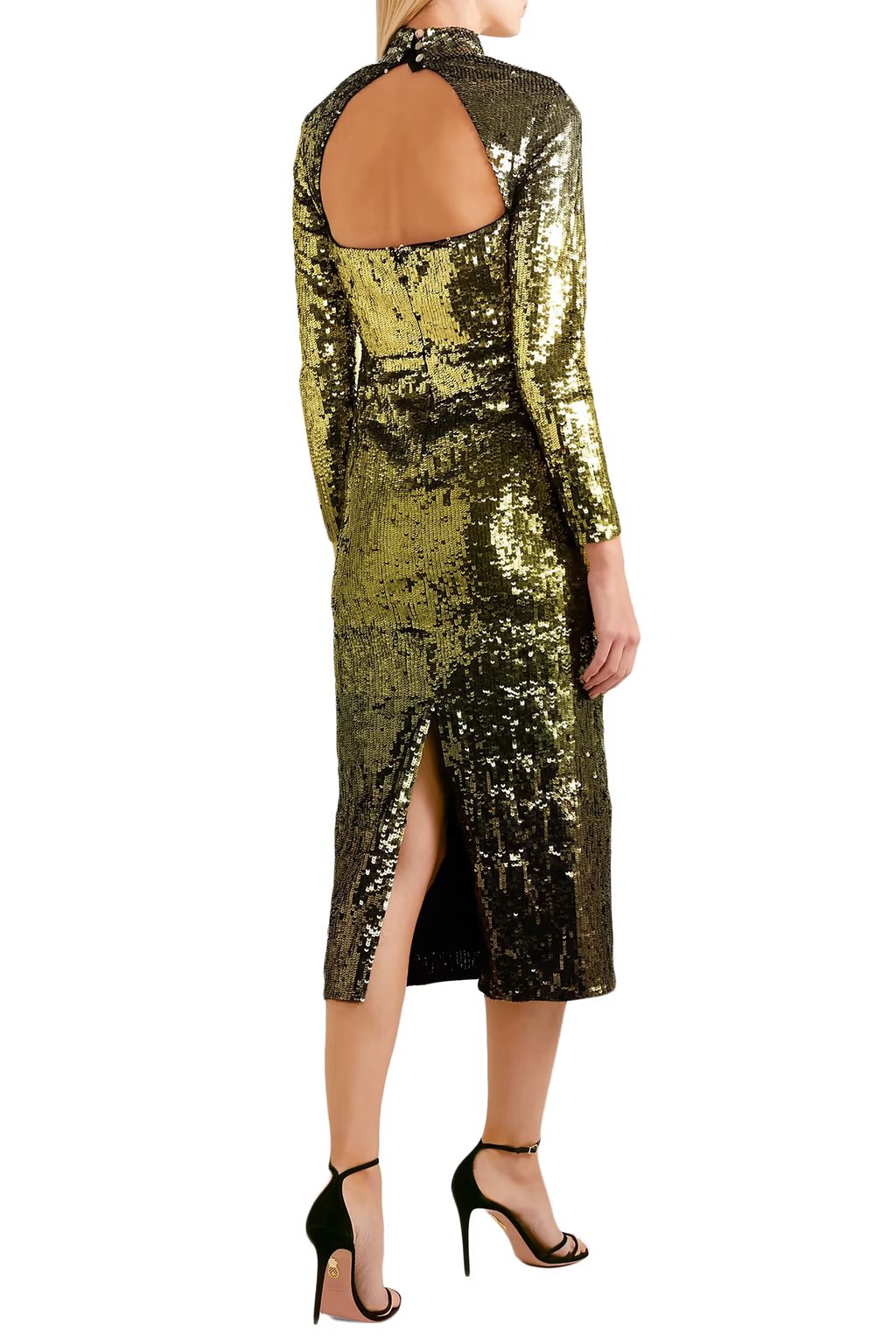 Temperley London - Gold sequin dress ( Fits size 2 to 4 US)