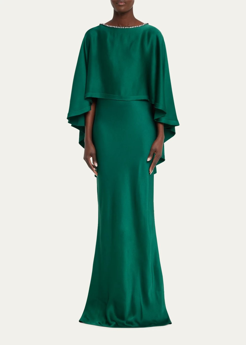 Jason Wu - Emerald cape gown  Black Book Style | Toronto Designer Dress  Rentals