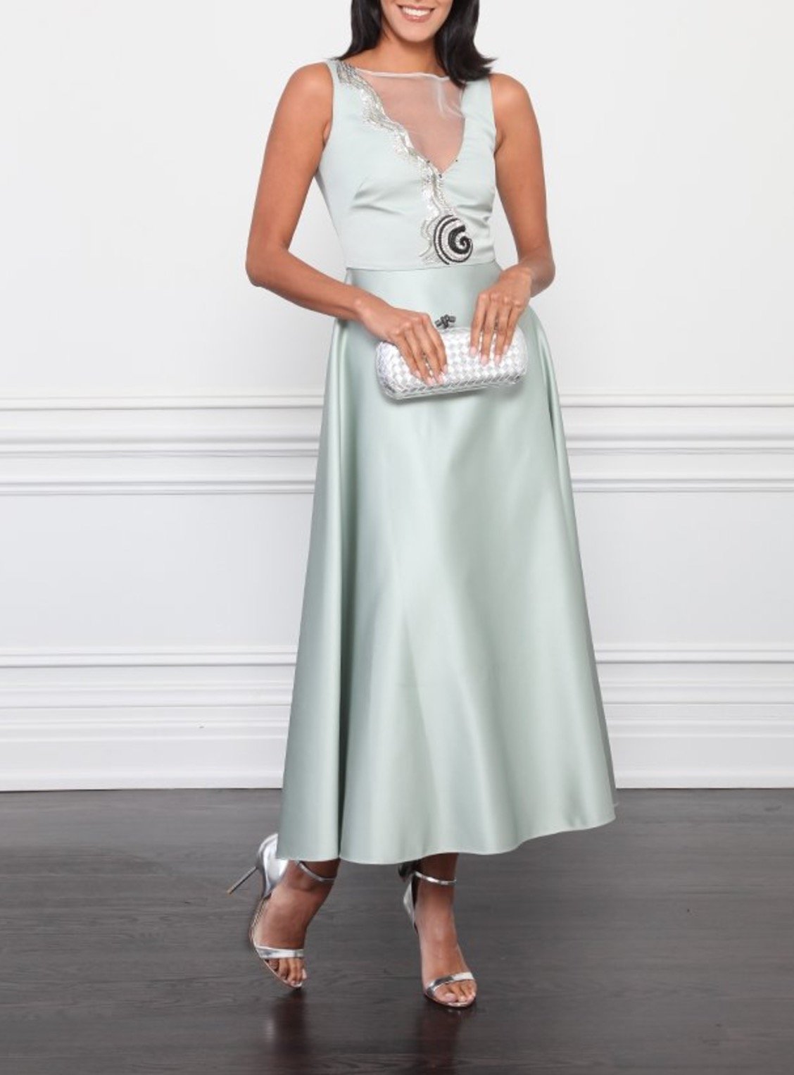 Temperley London - Ice Blue Gown (Size 4 - 6)