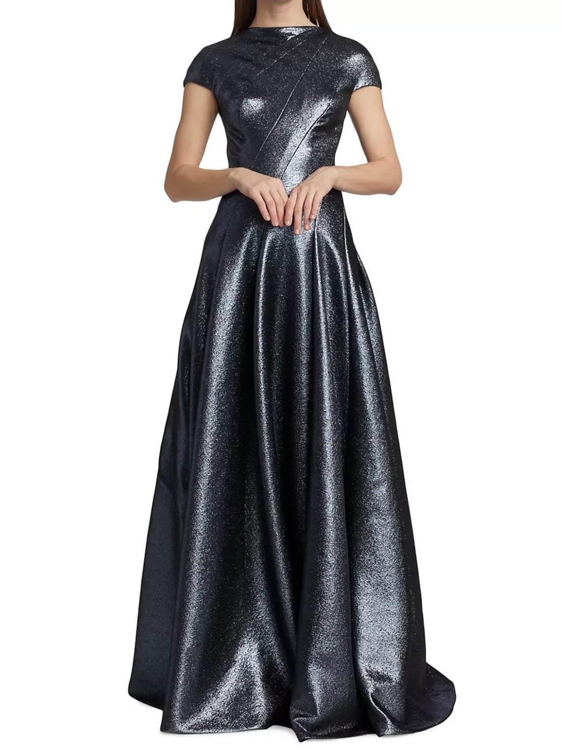 Reem Acra - Lamé Gown-1.jpeg