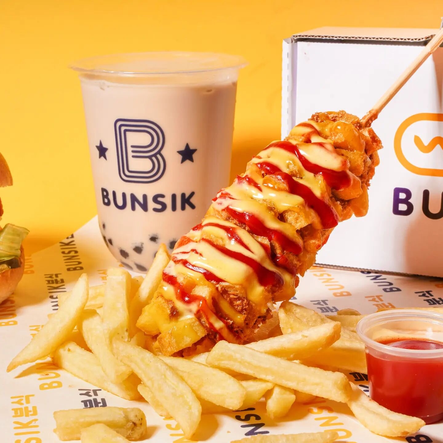 Korean street food superstars @bunsik_london are set to open up their sixth site this Spring! 

Heading to Earl's Court, they'll be bringing their signature Korean corn dogs alongside some new snacks including fish burgers and much more!