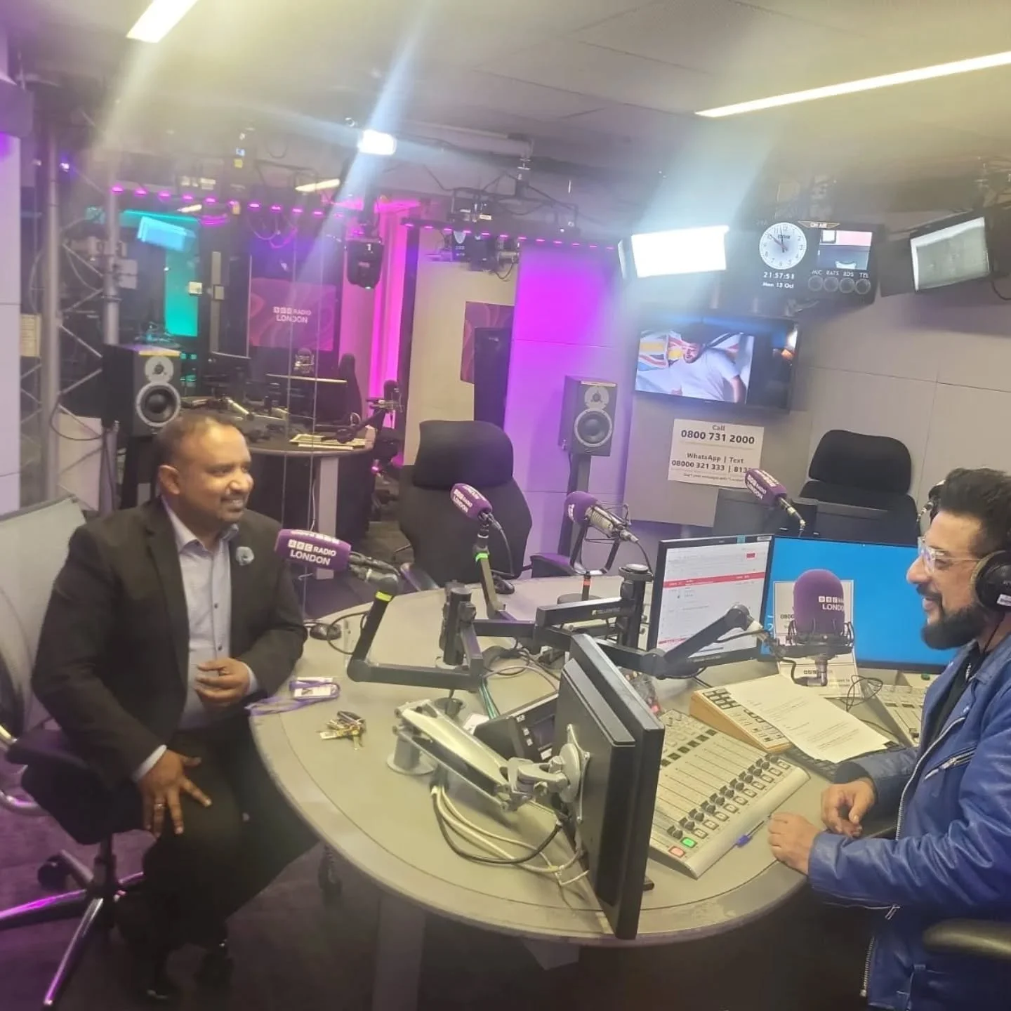 The amazing @chefpeterjoseph from @kahanilondon on @bbclondon with @bobbyfricton 

Talking about all things Diwali, Asian food and how great a career in Cheffing can be. 

Catch it on @bbcsounds now.