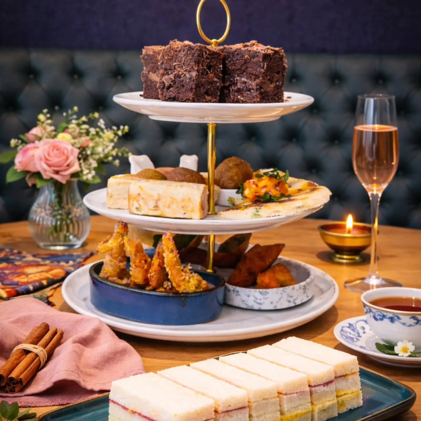 Royal High Tea is back for Mother&rsquo;s Day ☕✨

@colombokitchen_ldn much-loved Royal High Tea returns for its 6th year. 

Inspired by the warmth of Sri Lankan homes, enjoy a nostalgic spread of savoury favourites, homemade cakes and the finest Ceyl