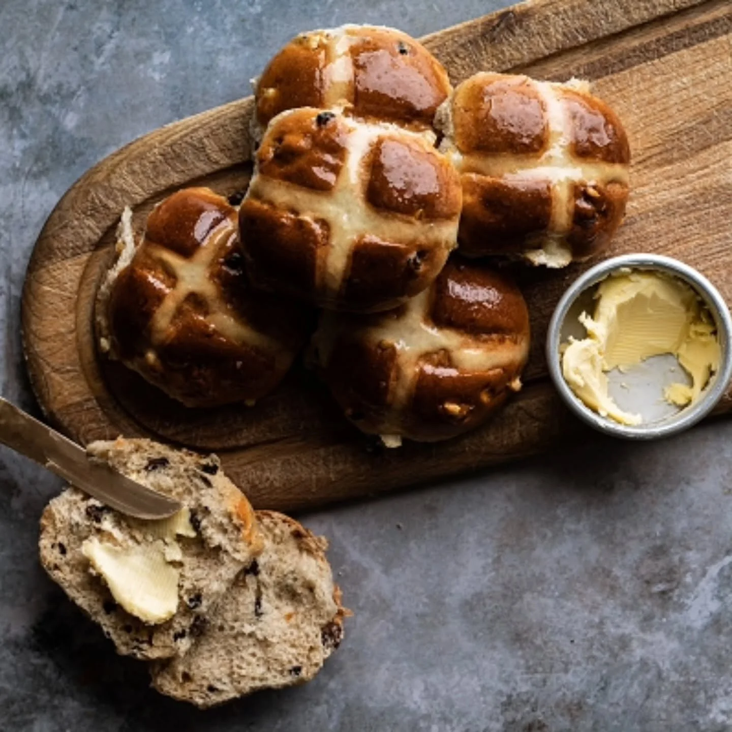 Hot cross bun season @breadaheadbakery is here and already selling fast. 

Keeping tradition alive, they launch them right after Shrove Tuesday&mdash;and this year comes with something new: the Hot Cross Bun Experience. This 90-minute hands-on worksh