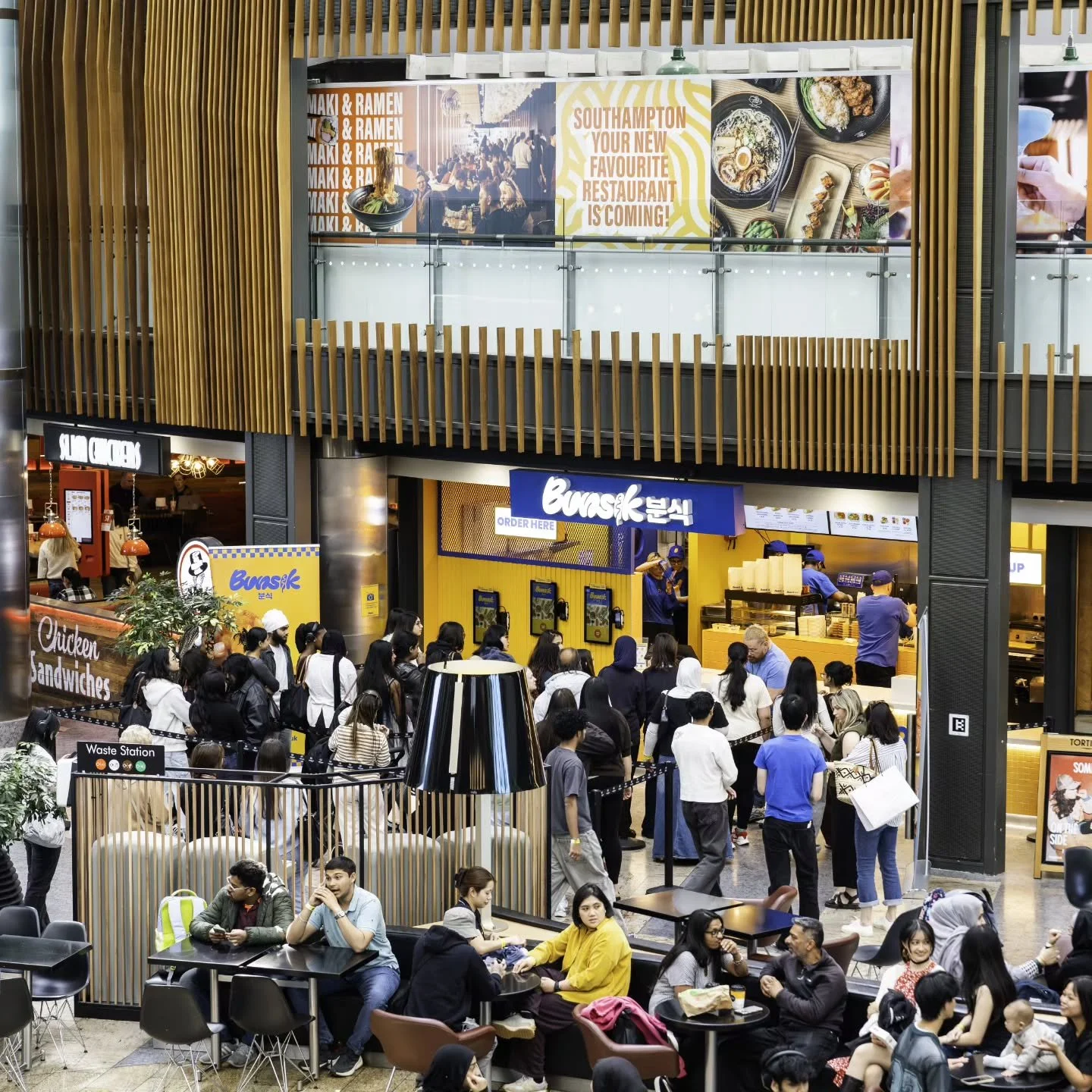 Big news, Southampton 🌊🔥

@bunsik_uk the UK&rsquo;s No.1 Korean street food brand behind the viral Korean corndog craze &mdash; is now open at Westquay Shopping Centre.

This marks Bunsik&rsquo;s first coastal location, first in Hampshire, and seco