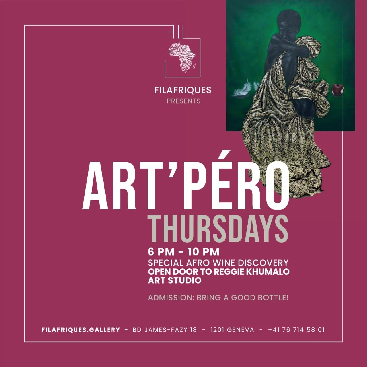 ART'PÉROS - SEASON REGGIE KHUMALO
