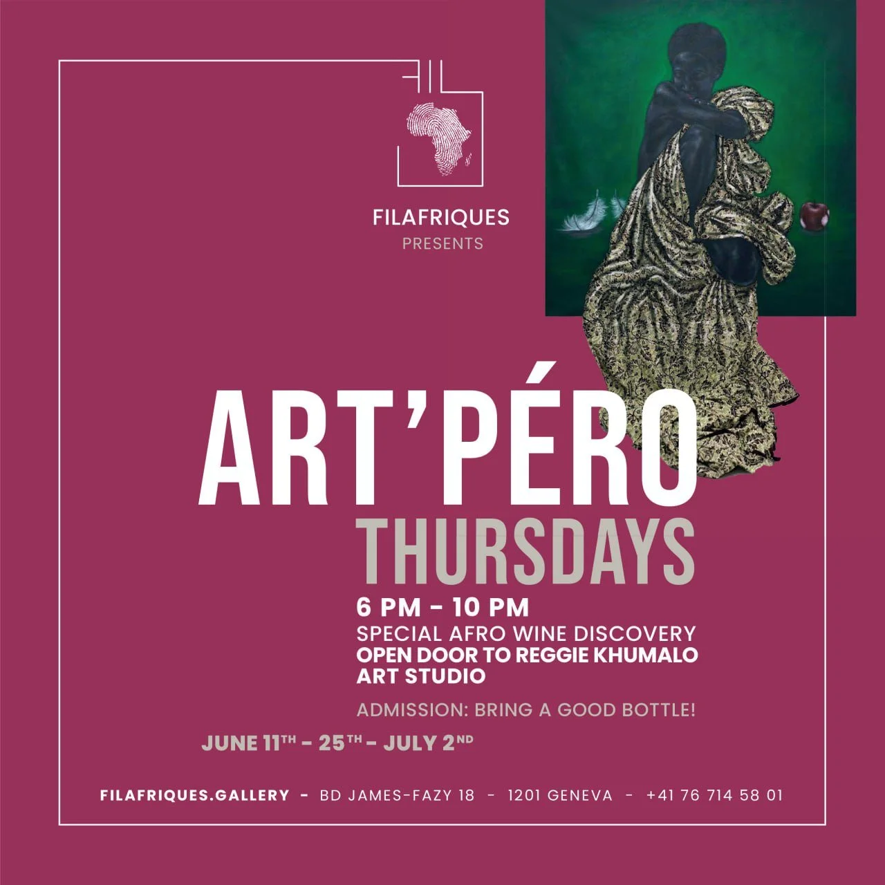 ART'PÉROS - SEASON REGGIE KHUMALO