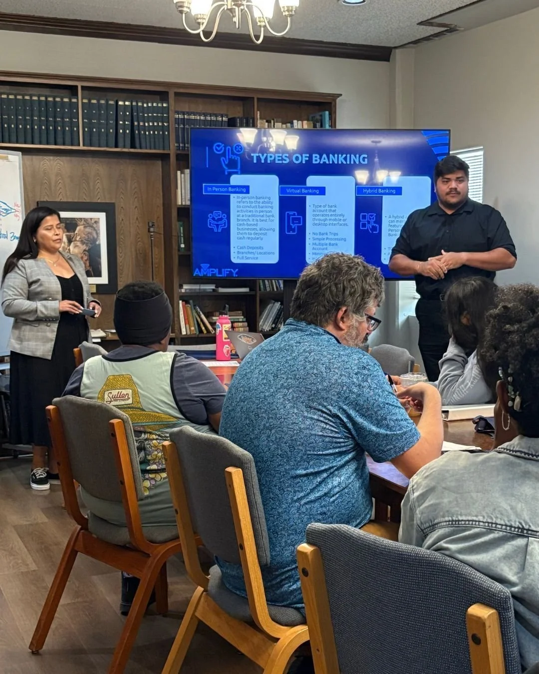 Big thanks to the team from @amplifycreditunion for visiting our Culinary Training class this past week! 💙
They shared so much great info on banking, budgeting, and financial planning — helping our trainees build the skills to manage money an