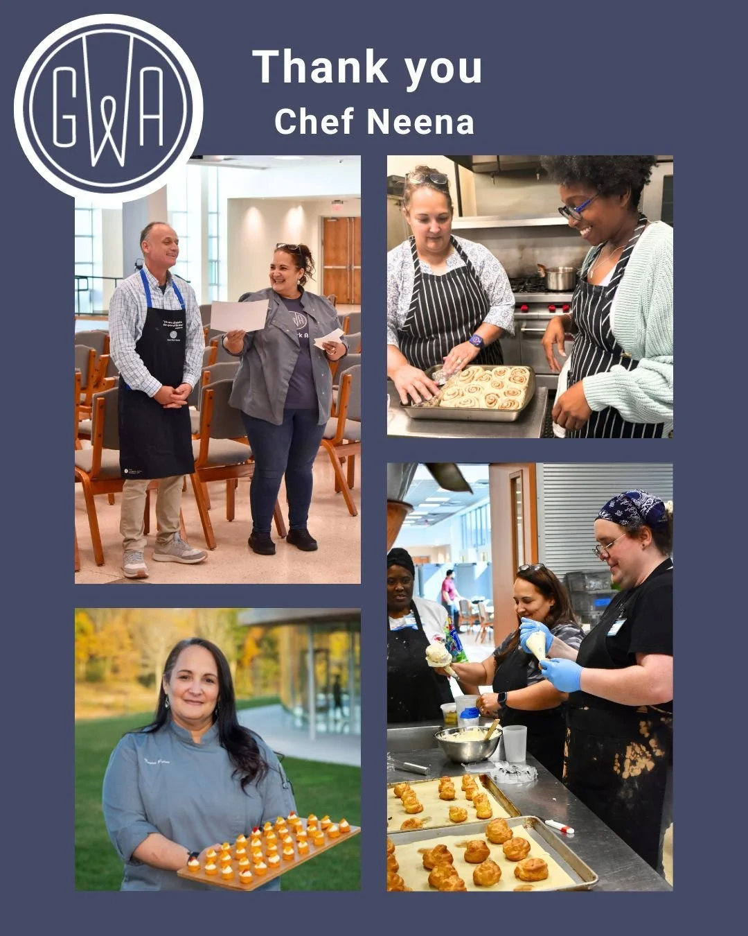 🌟 Gratitude for Chef Neena 🌟
Last week we wrapped up our 4th Culinary Workforce Training Program, marking Chef Neena&rsquo;s second cohort leading our trainees &mdash; and we could not be more grateful.

Chef Neena continues to show up with skill, 