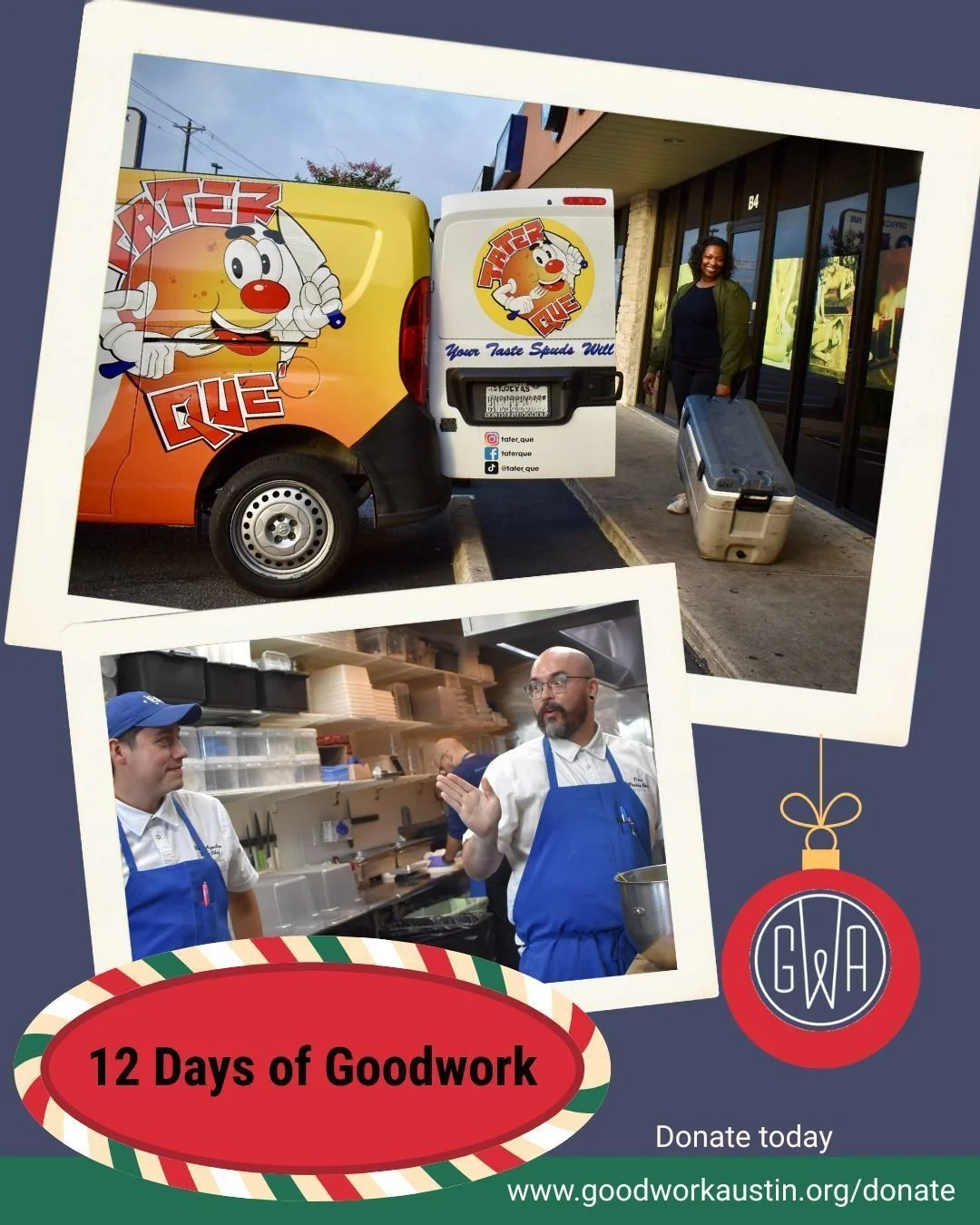 The People Behind the Plates: 
Behind every meal is a chef, a prep cook, a delivery driver &mdash; each one part of the good work that keeps our community fed 👩&zwj;🍳

This holiday season, your support not only provides resources, it provides comfo