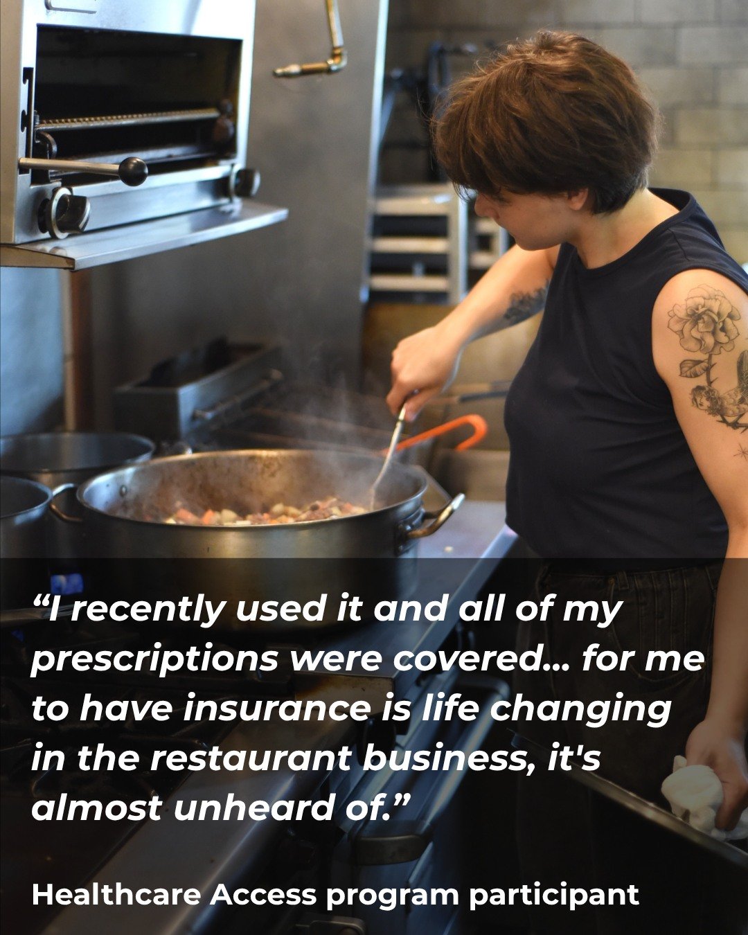 Having access to healthcare shouldn&rsquo;t be unheard of. 

That&rsquo;s why we created our Healthcare Access Program: to help food and beverage workers navigate their healthcare options, enroll in coverage, and access the care and benefits they nee