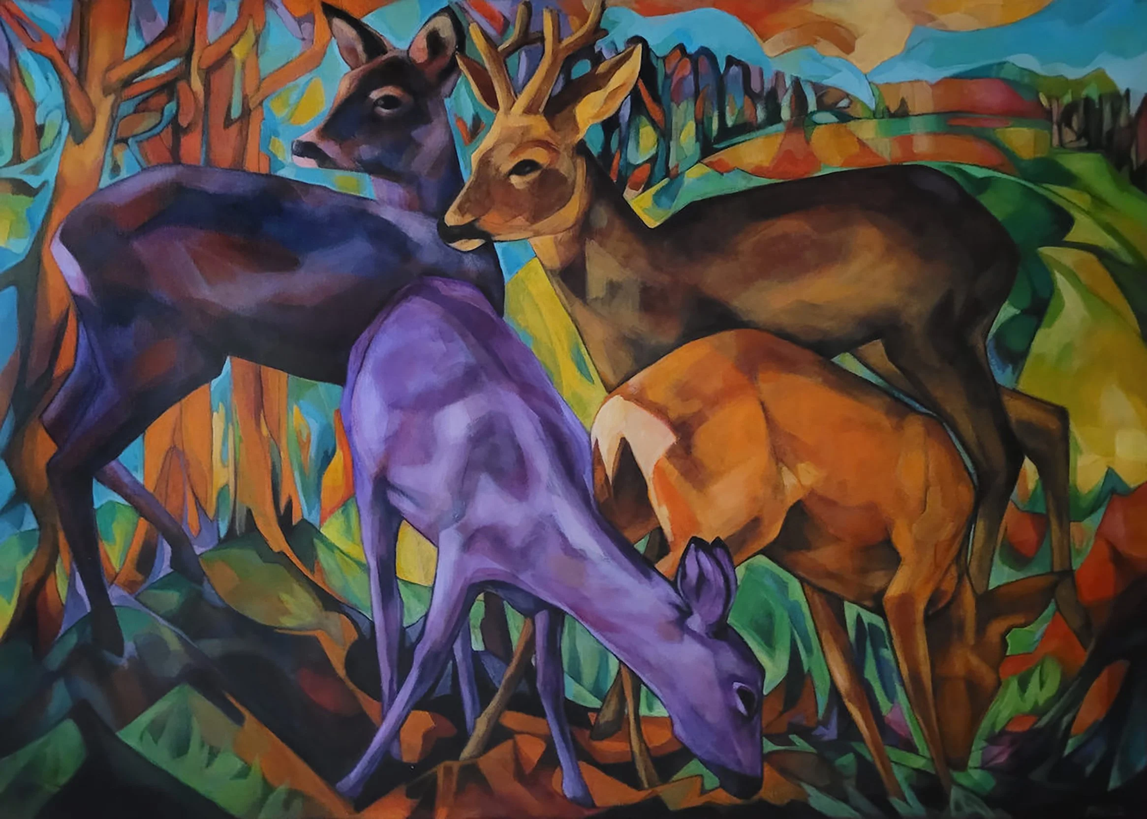 'Autumn Sun' - SOLD