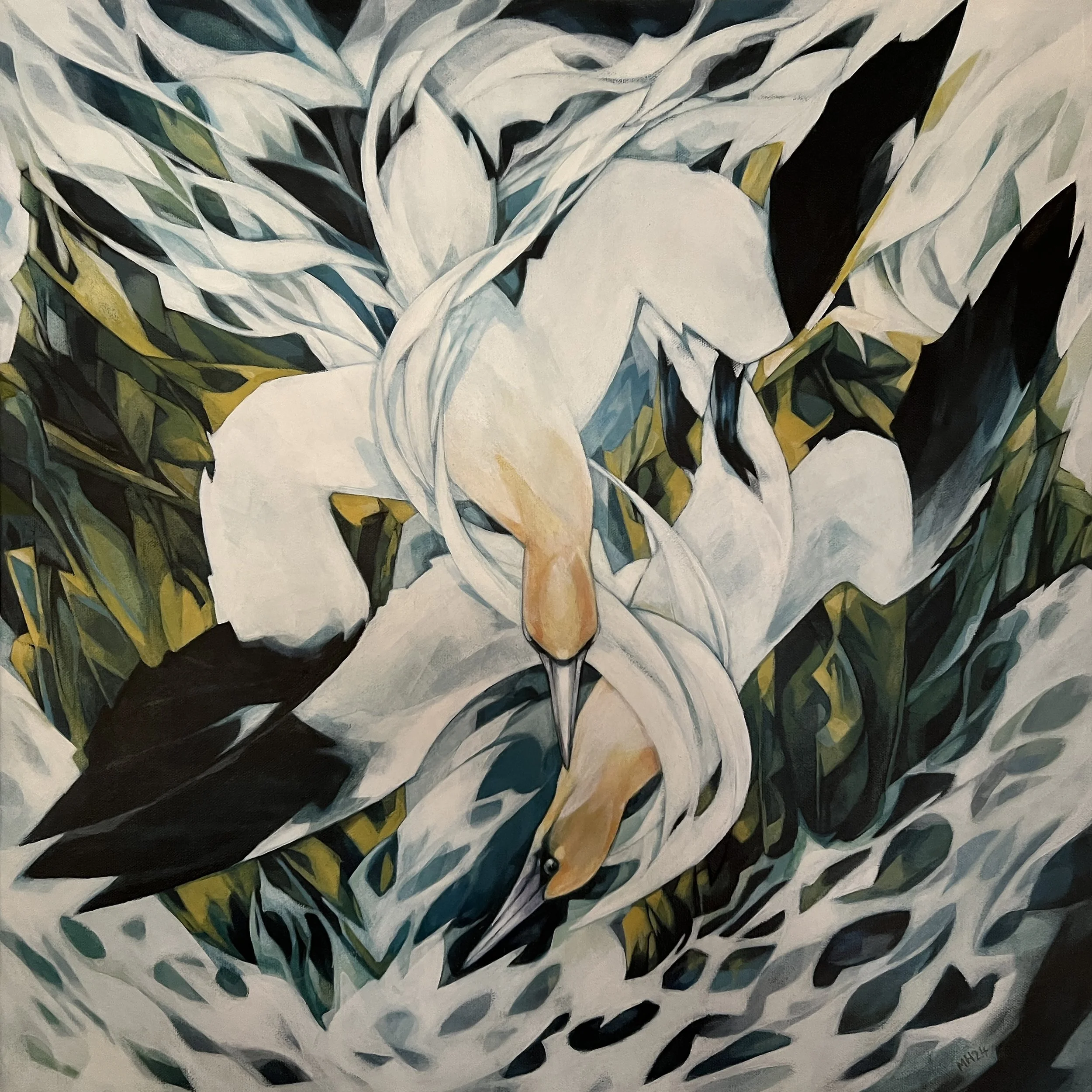 'Air Tearing'  Exhibiting at Portsoy Gallery