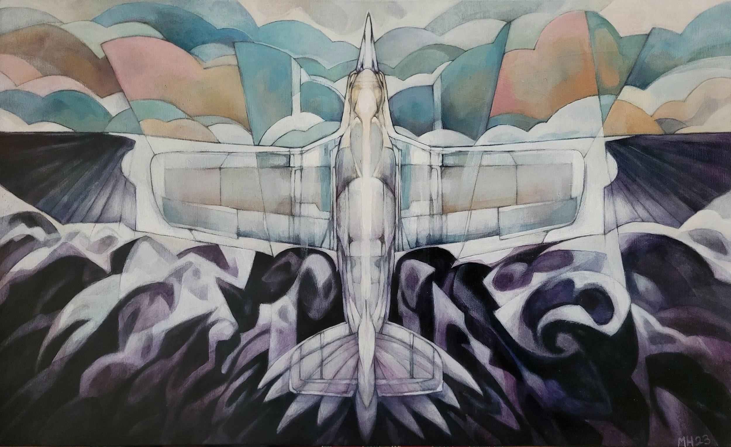 'Above the Clouds' - SOLD