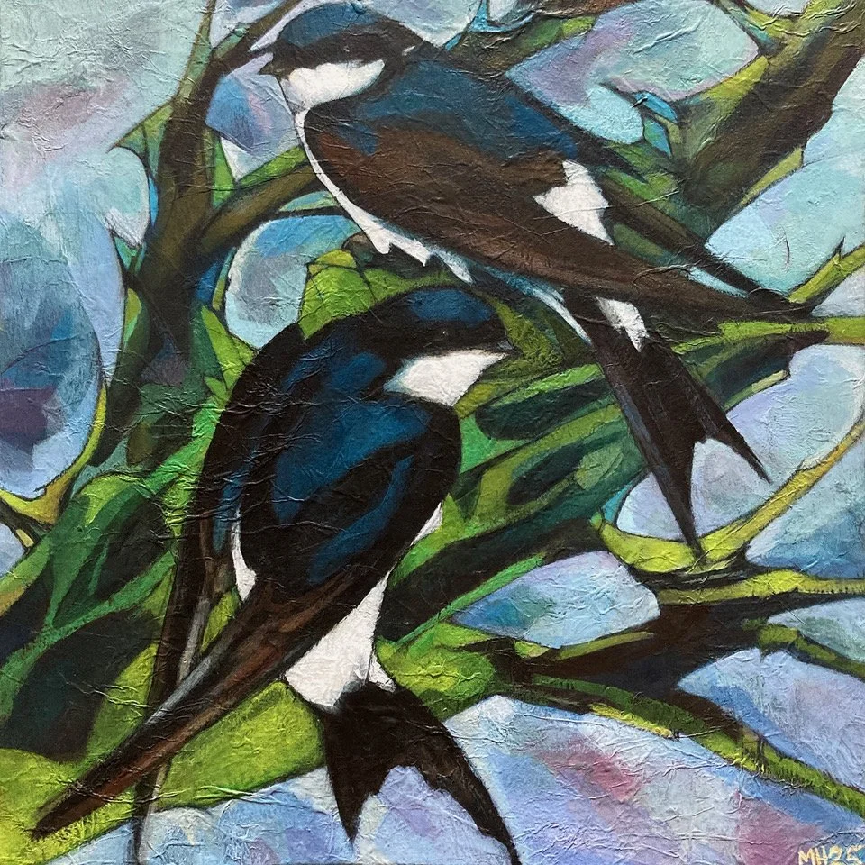 'House Martins' (1) - SOLD