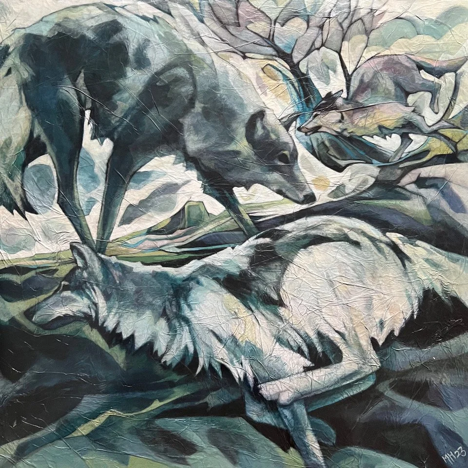 'Winter Wolves' - SOLD