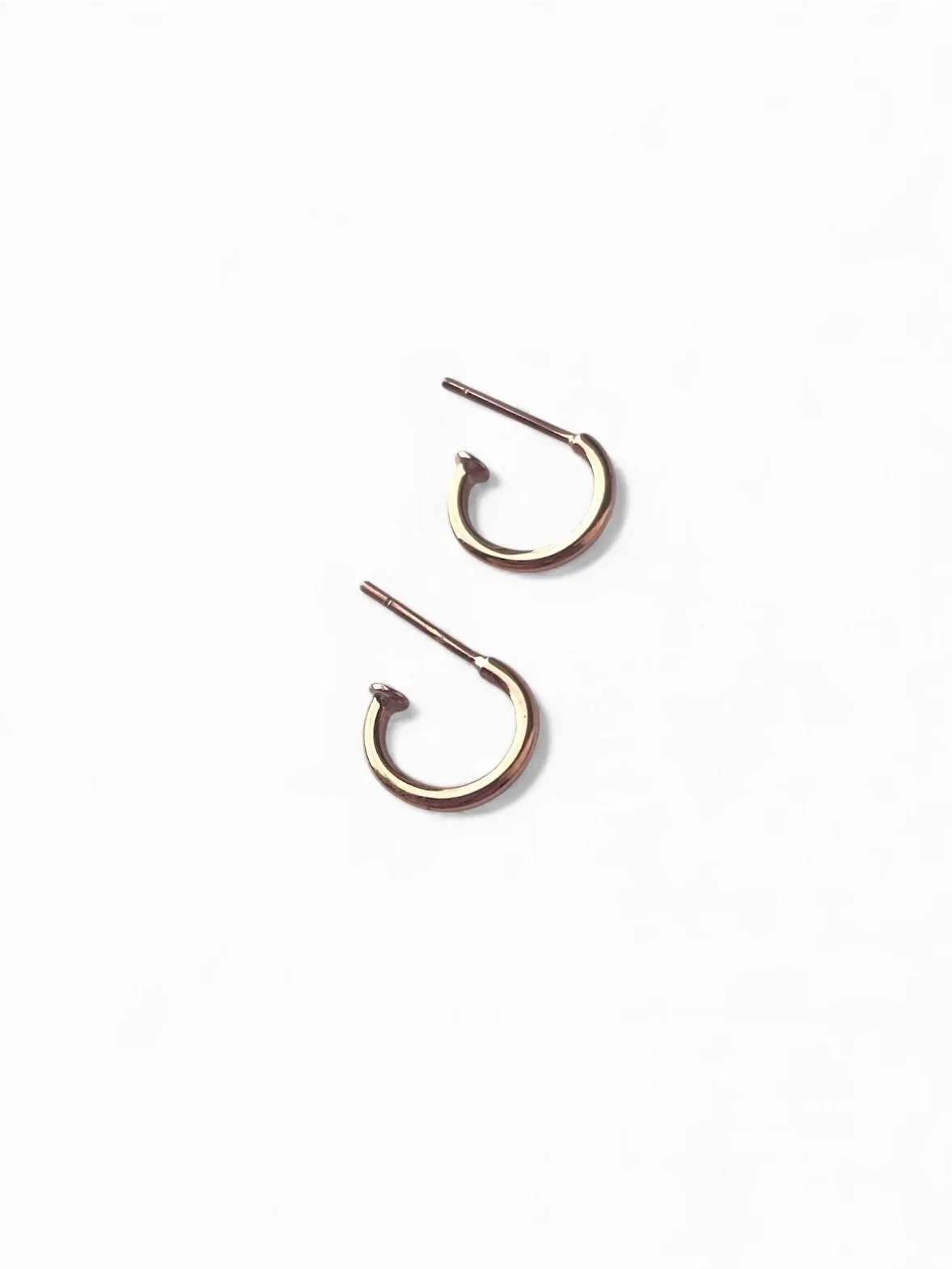 Mini Oro Hoops