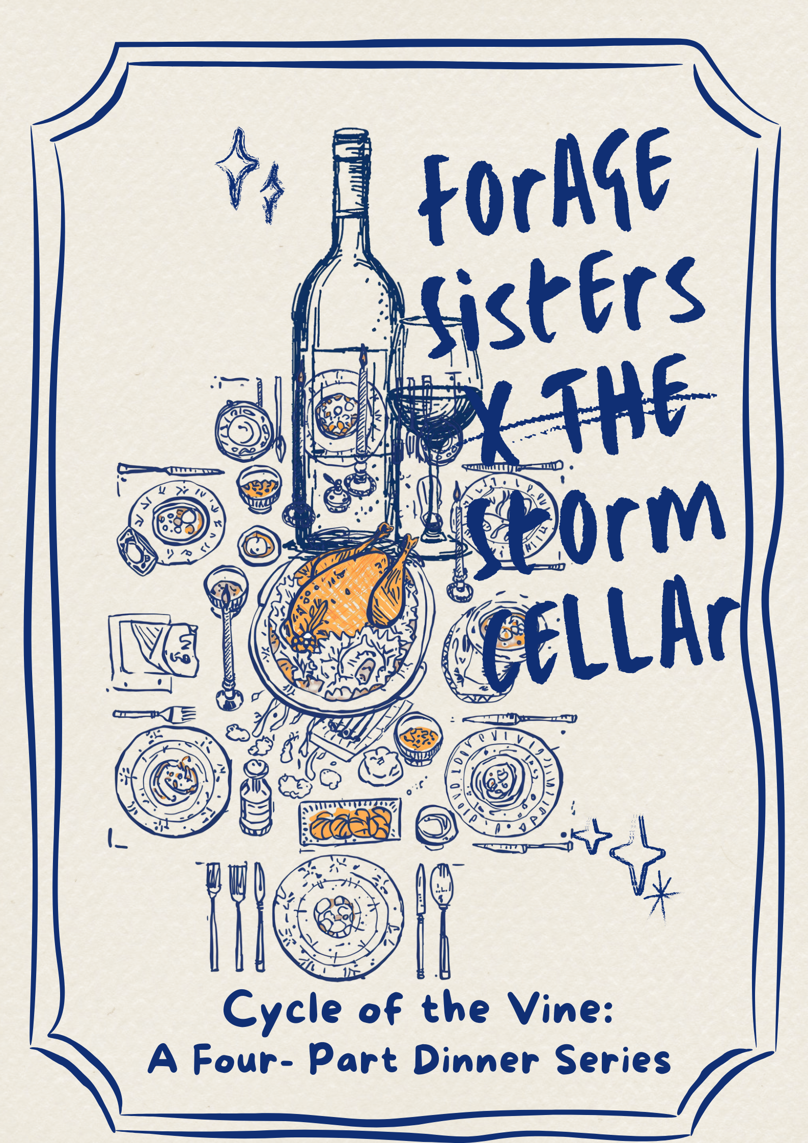 Forage Sisters x The Storm Cellar Cycles of The Vine