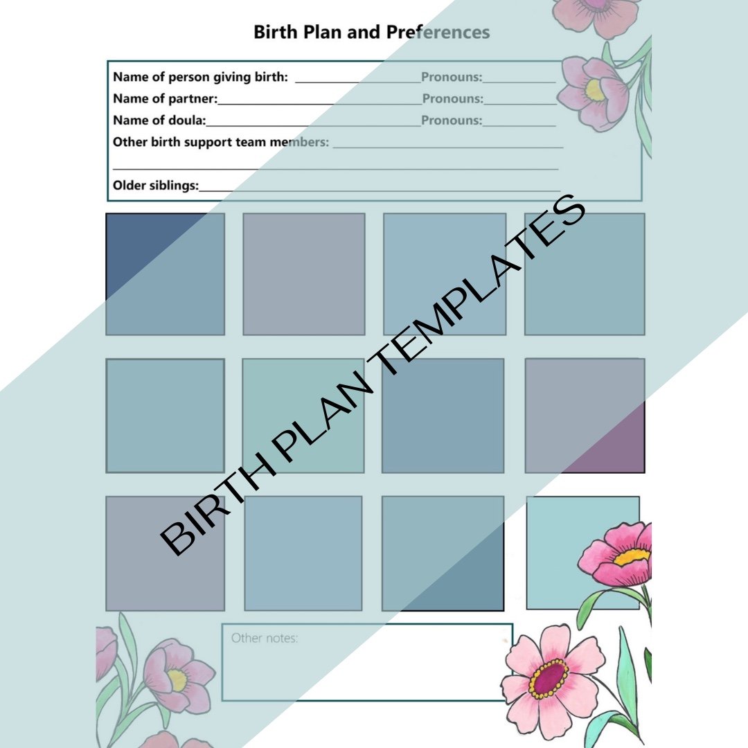 Create a Birth Plan Guide