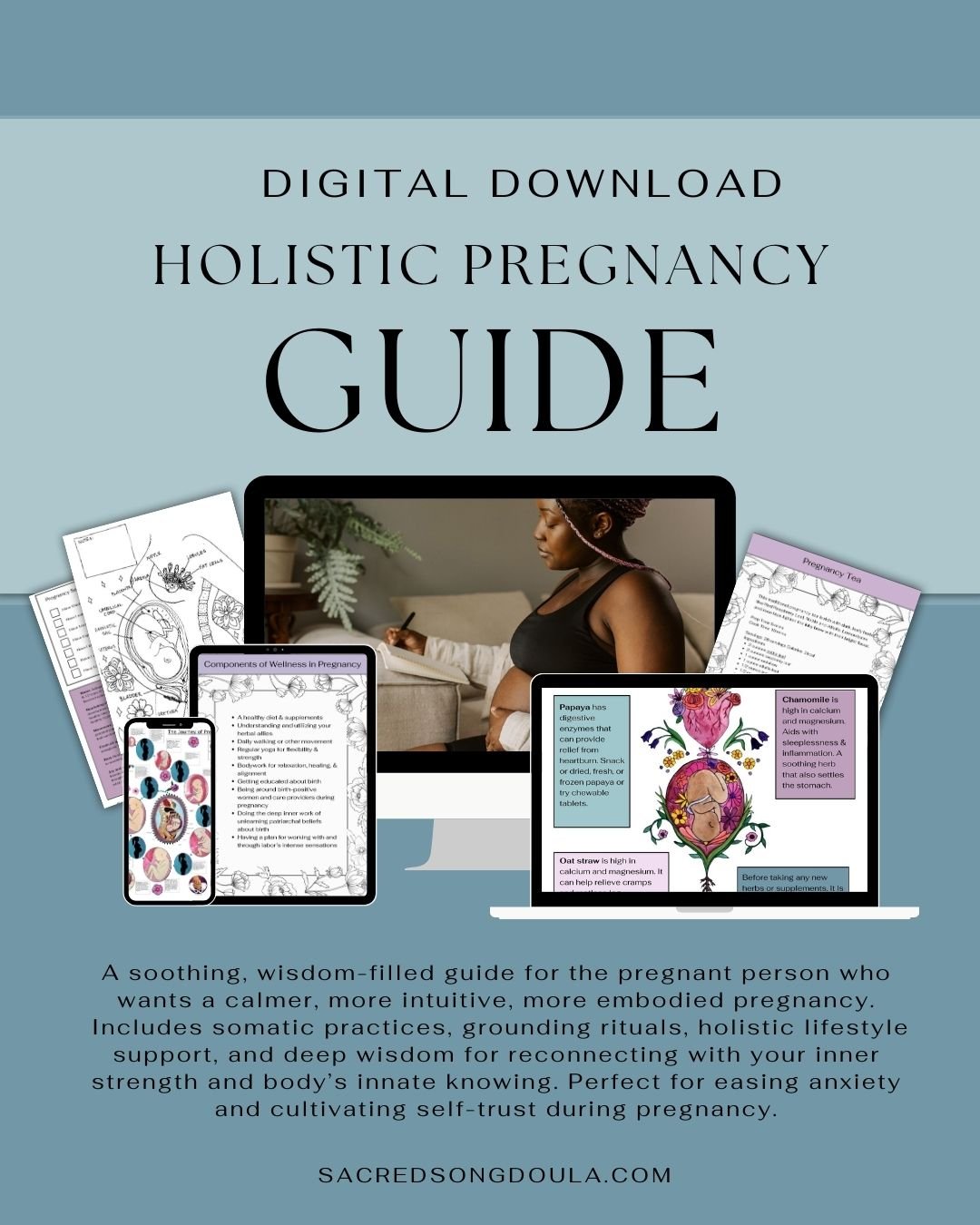 Holistic Pregnancy Guide & Workbook