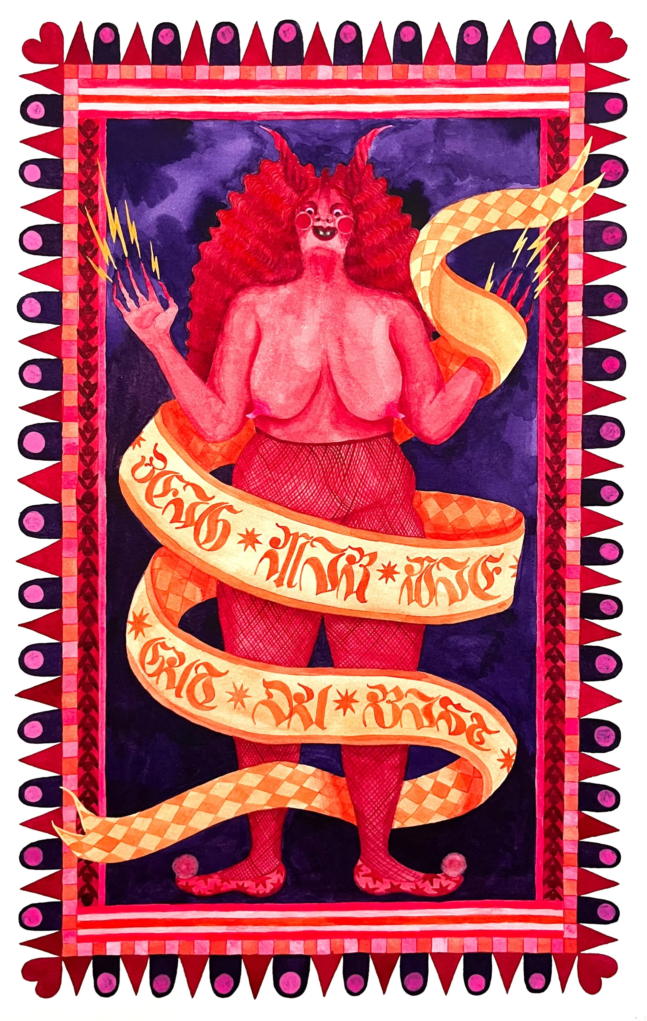 Painting by Anikka Earley MPhil ’14