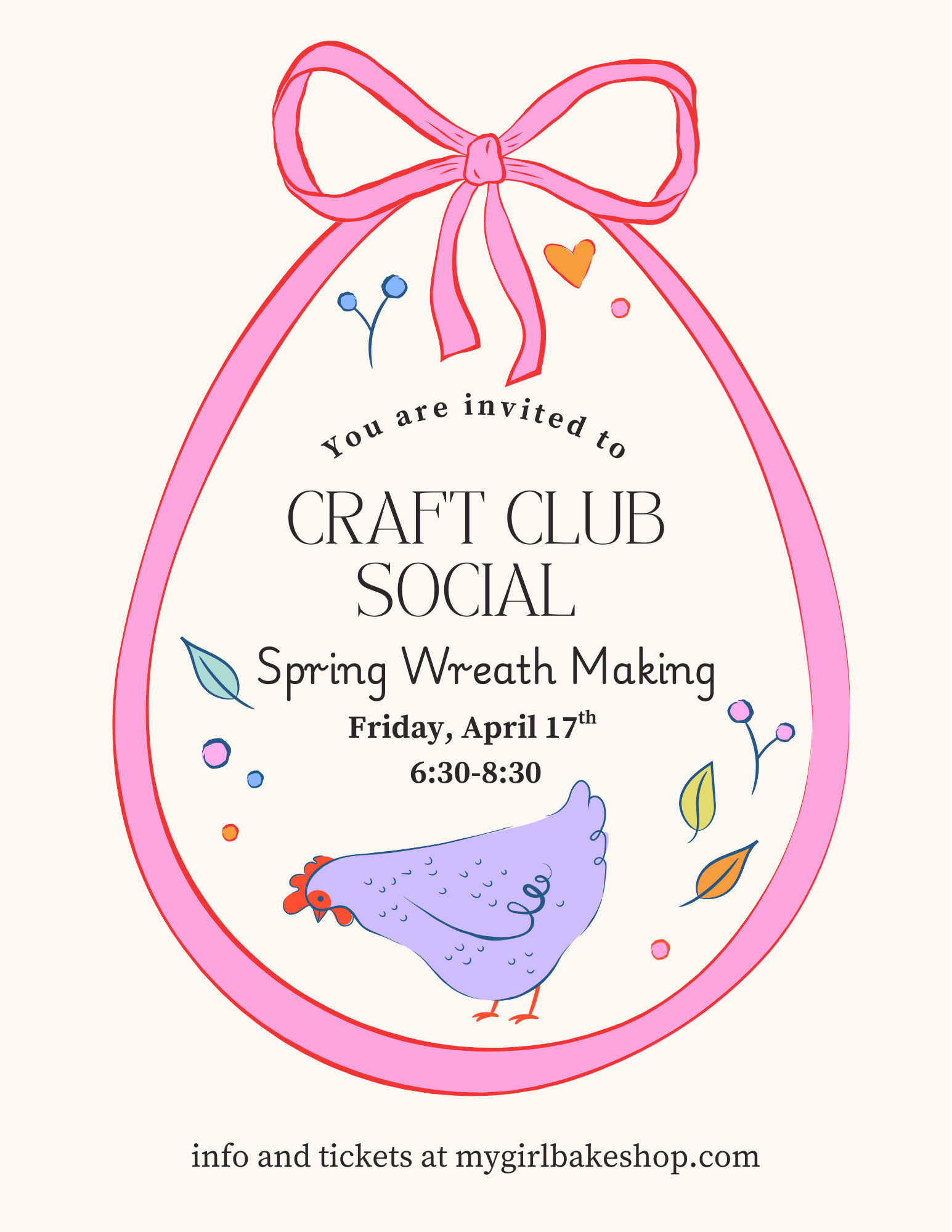 April Craft Club Social
