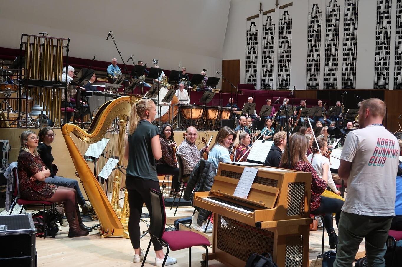 🎶 This time last week!!!

Day 2 of 2 of recording of my album with the incredible  @liverpool_philharmonic 🎺 

🎥  12 hours of recording, 60 minutes of music, and we have it all in the can! 

Thank you @batonflipper &amp; @urbinaconductor for condu