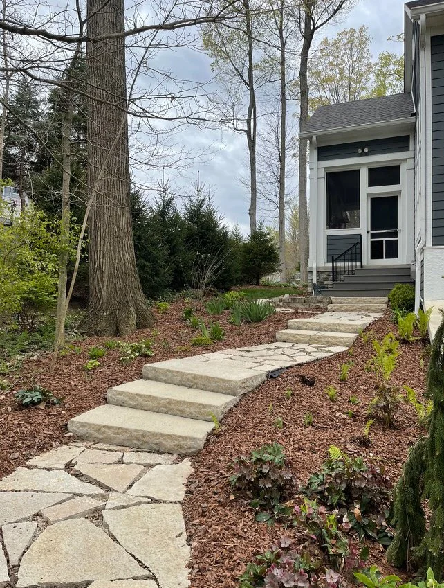 Fall Clean-Up backyard