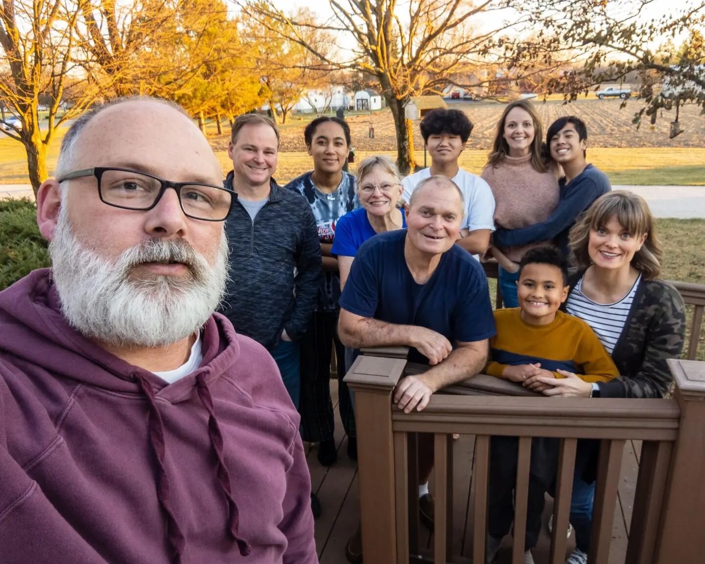 My family. 🧡 In two days we celebrated Thanksgiving, my dad's 71st birthday, my parents' 50th anniversary, and watched A LOT of football. My siblings (Noal, Keisha) and I tried to stage a small intervention about how exactly our names/spellings came