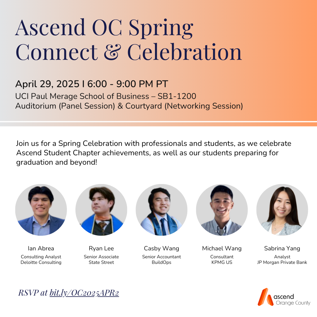 Ascend OC Spring Connect & Celebration