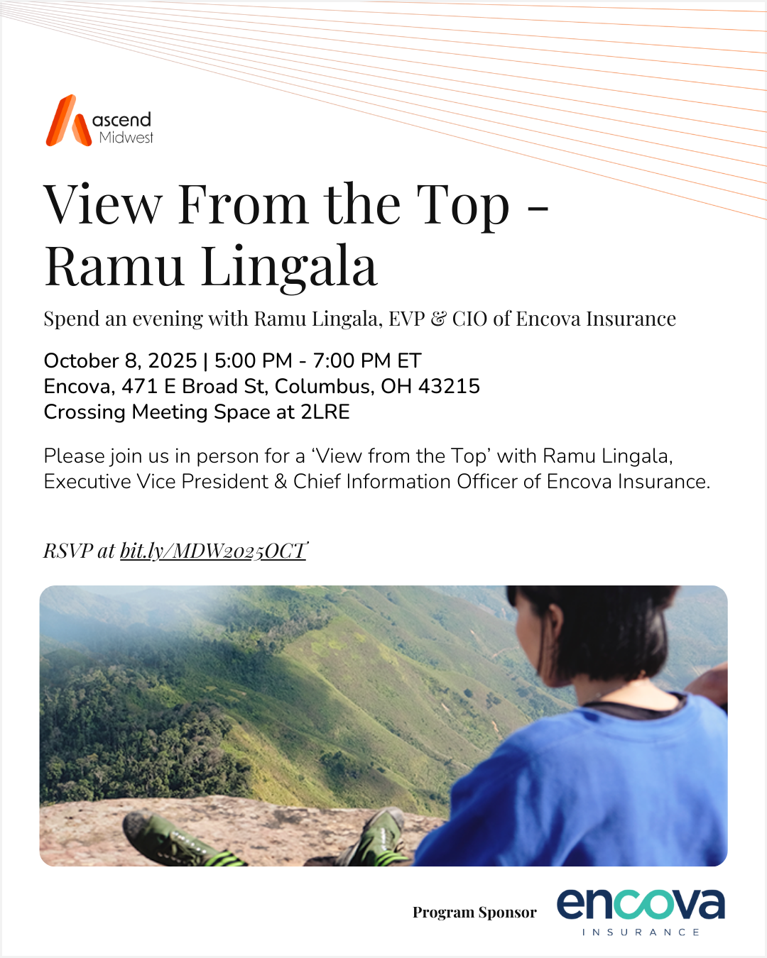 Ascend Midwest: View From the Top – Ramu Lingala