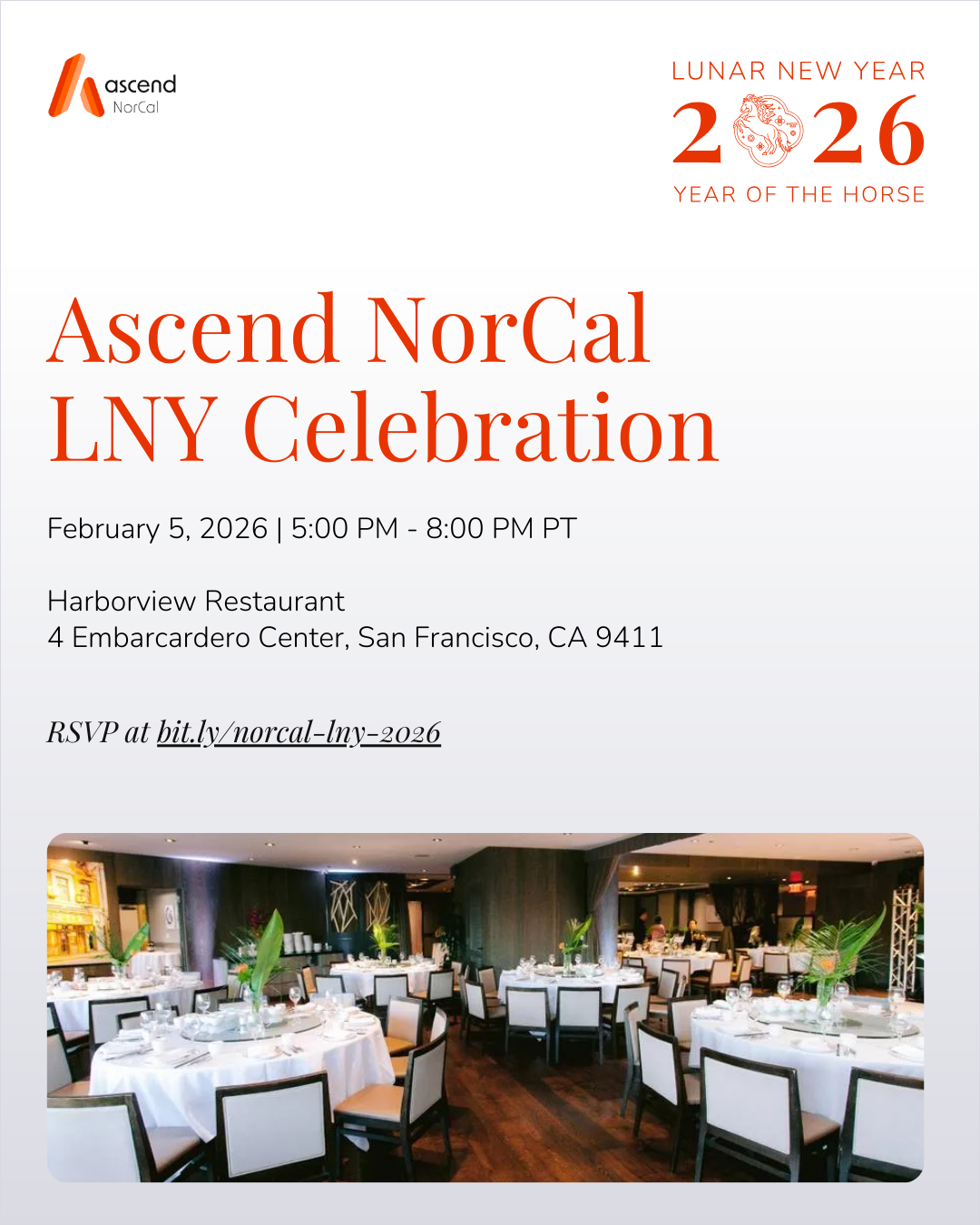 Ascend NorCal - Lunar New Year Celebration