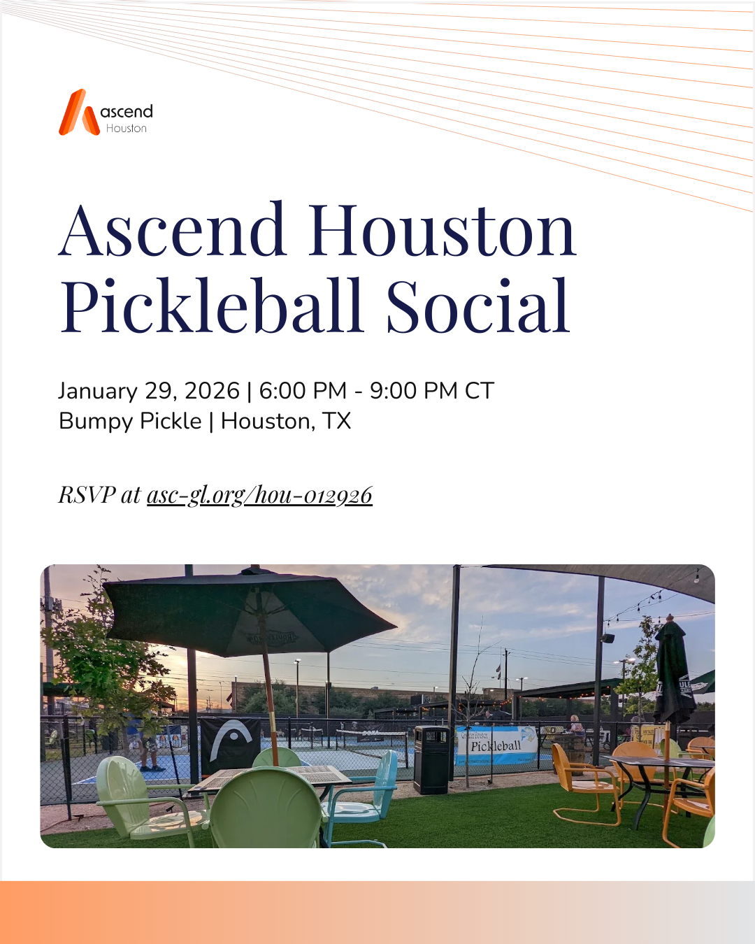 Ascend Houston Pickleball Social