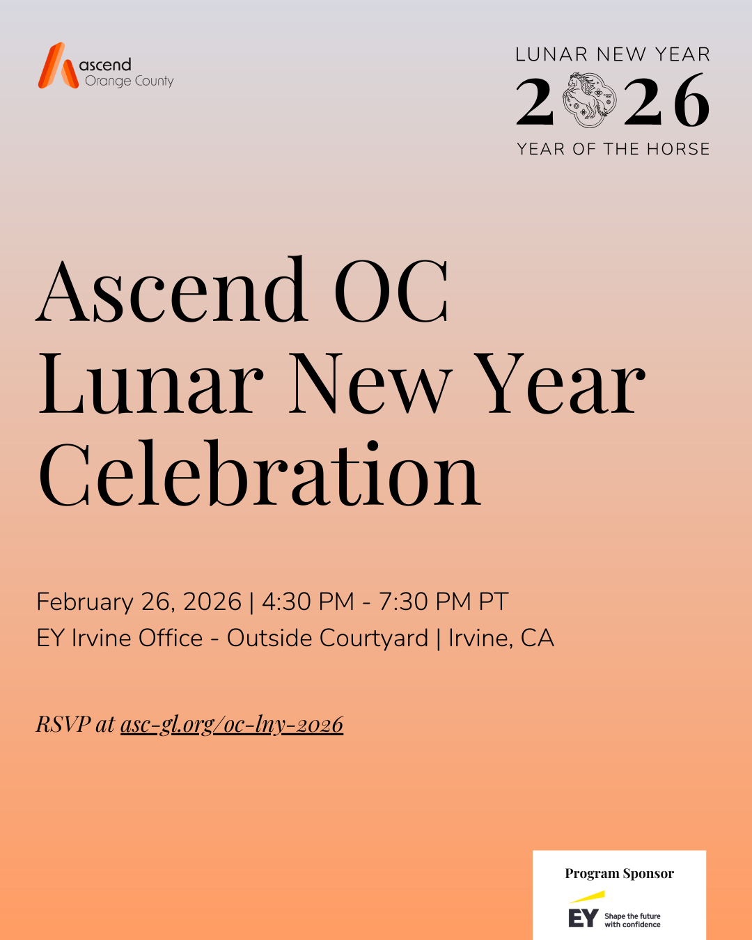 Ascend Orange County - Lunar New Year Celebration