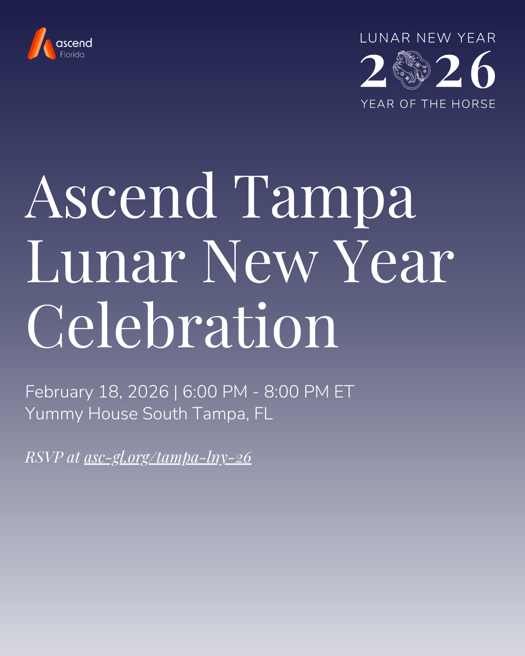 Ascend Tampa: Lunar New Year Celebration