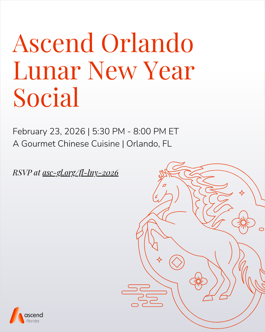 Ascend Florida - Orlando: Lunar New Year Social