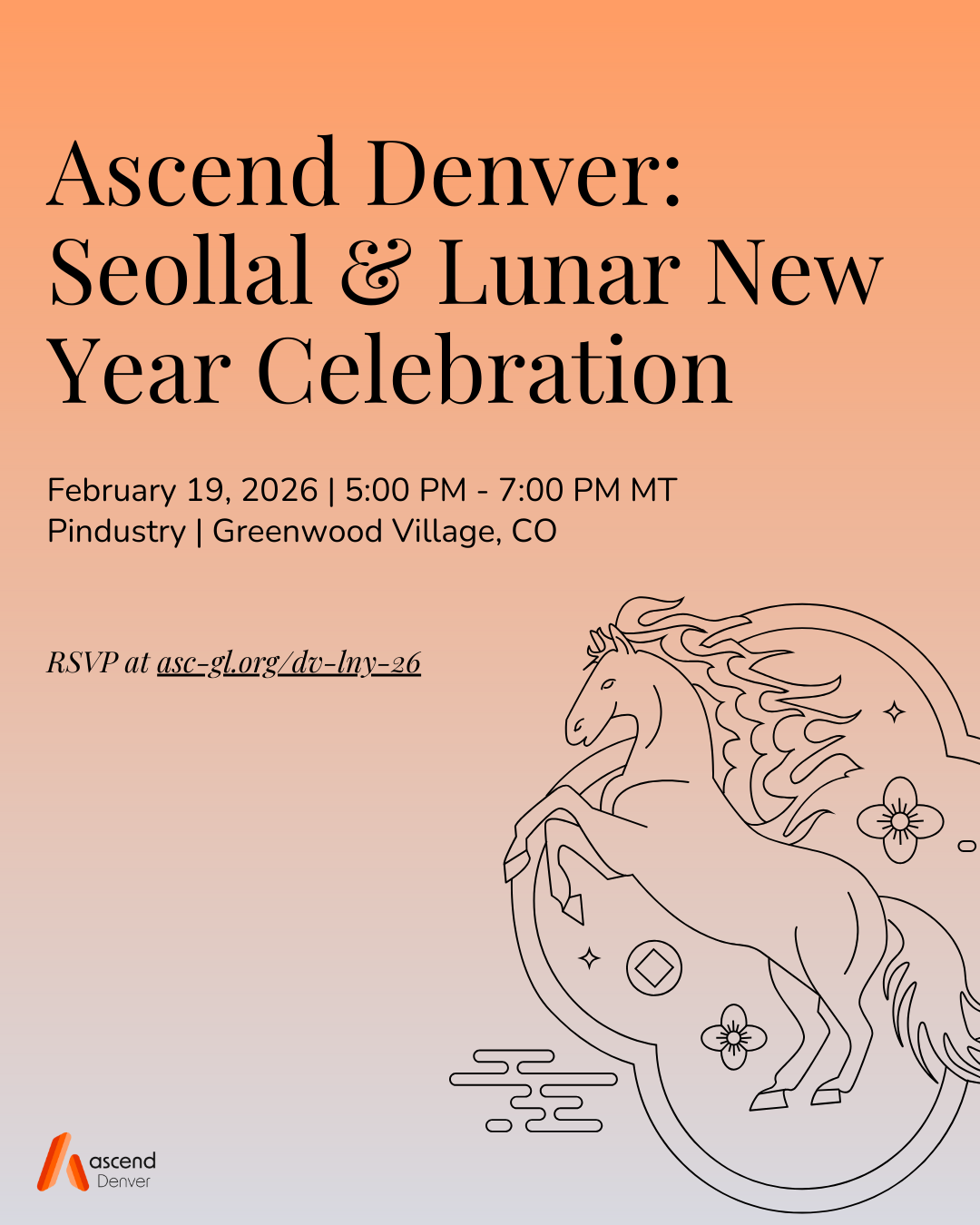 Ascend Denver: Seollal &amp; Lunar New Year Celebration