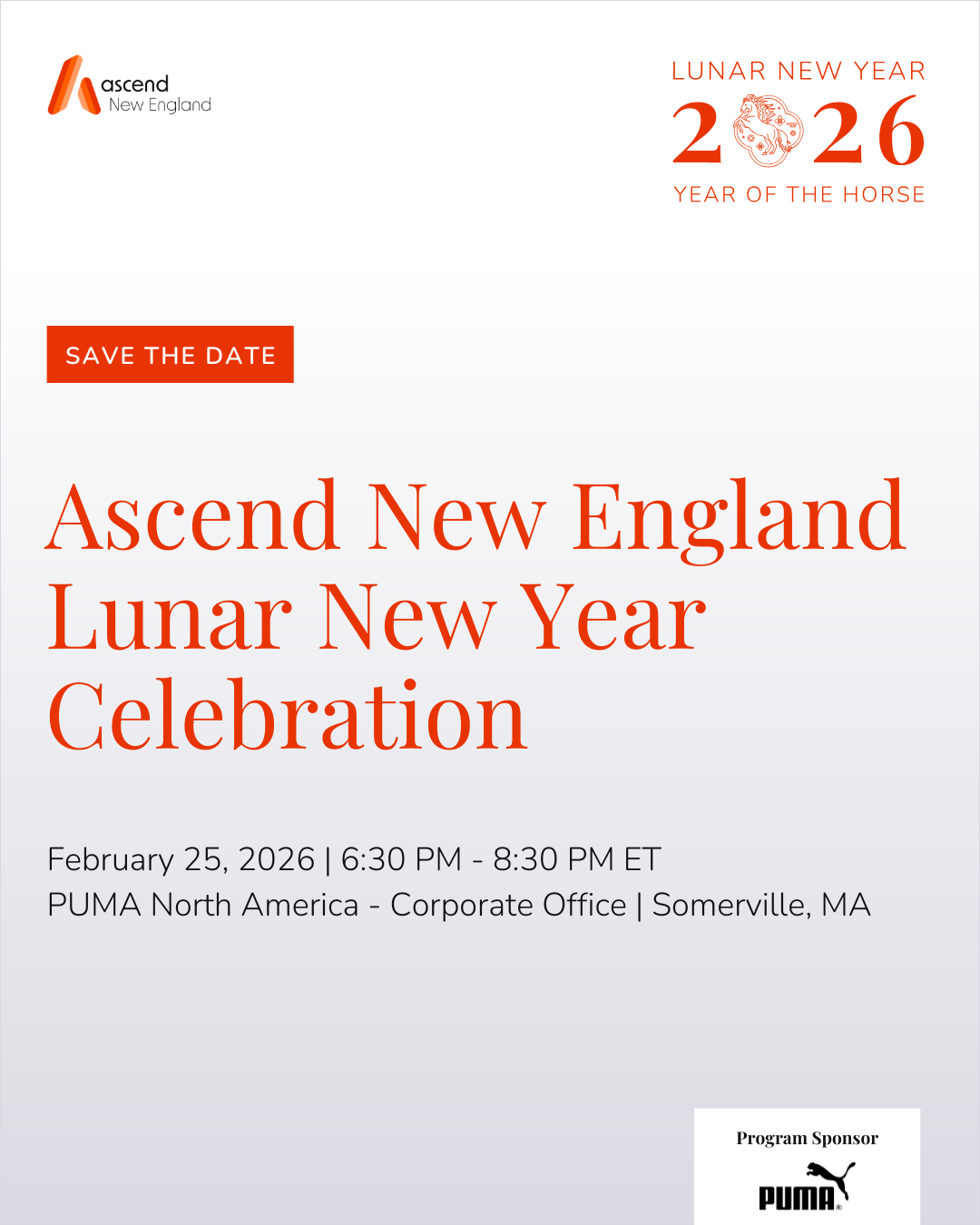 Ascend New England - Lunar New Year Celebration