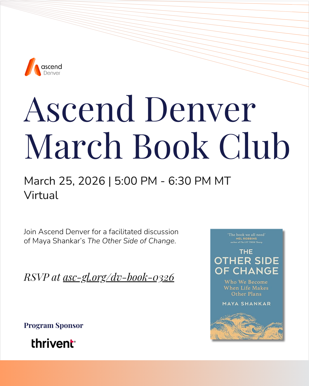 Ascend Denver - March Book Club