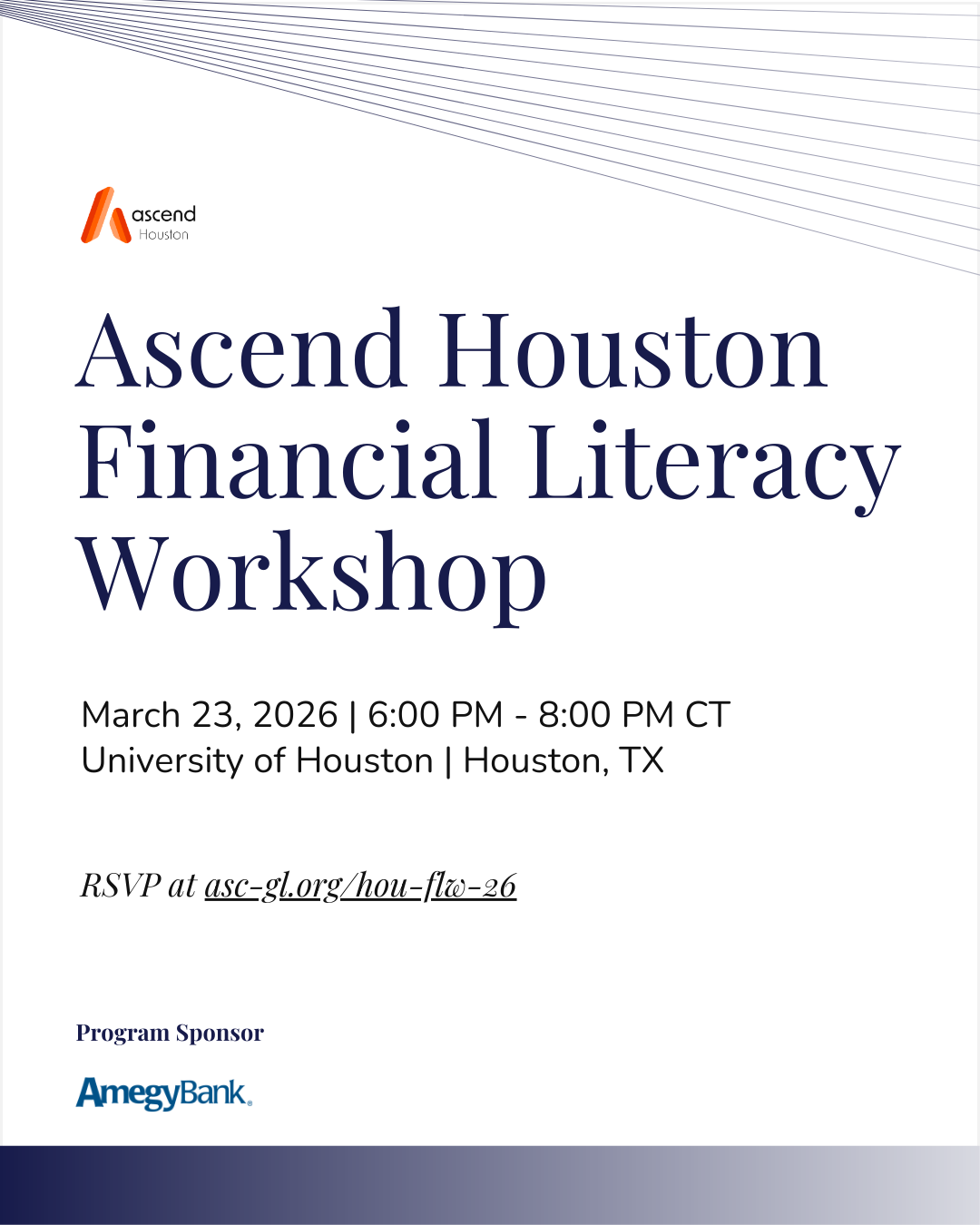 Ascend Houston Financial Literacy March 2026