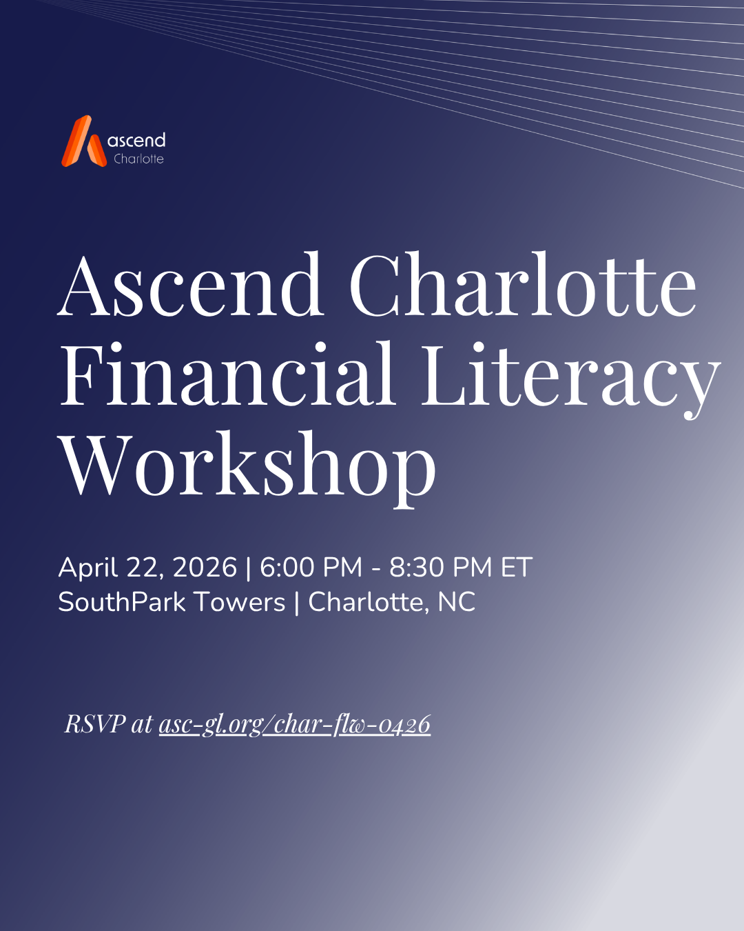 Ascend Charlotte - Financial Literacy Workshop