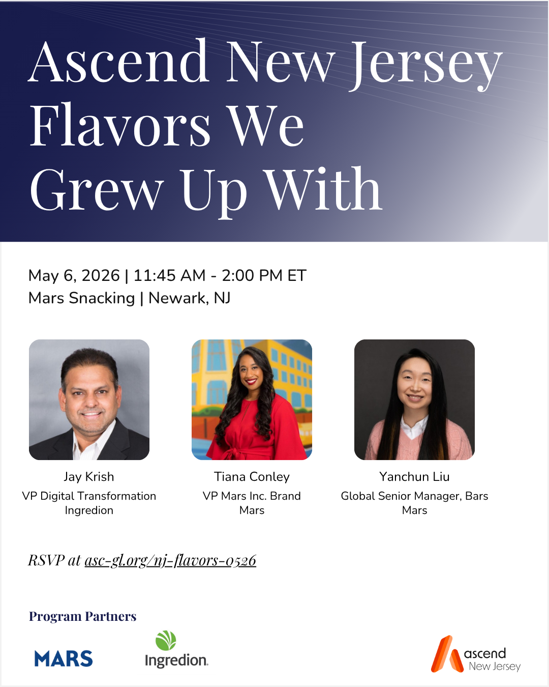 Ascend New Jersey -  Flavors We Grew Up With