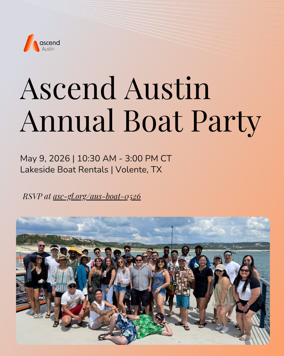 Ascend Austin - Annual Boat Party