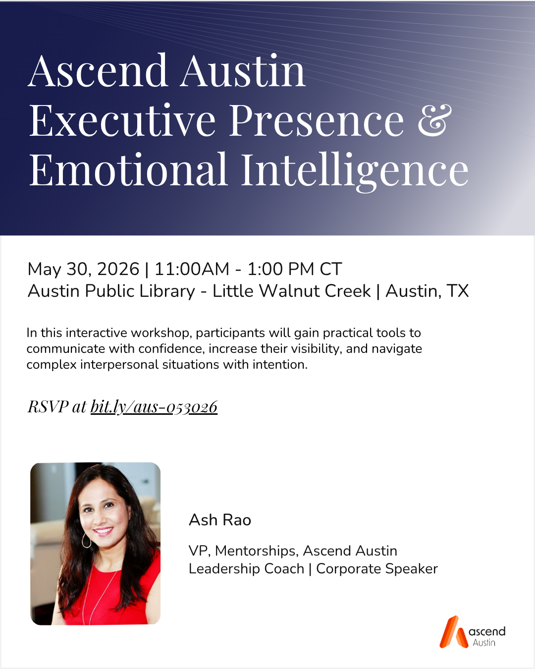 Ascend Austin - Executive Presence &amp; Emotional Intelligence