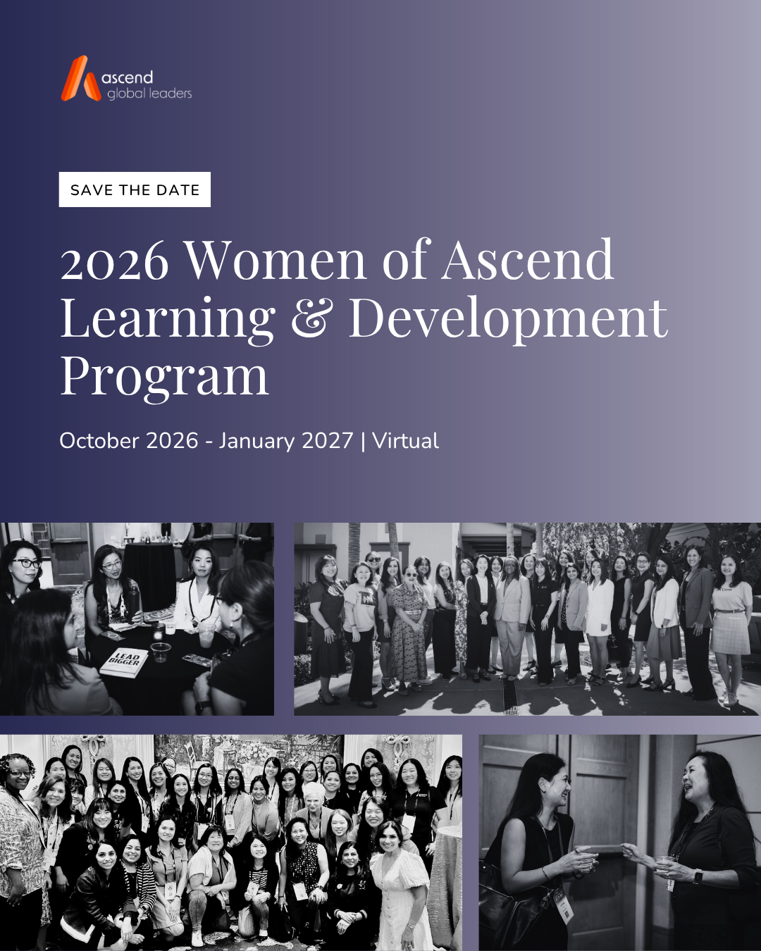 2026 Women of Ascend Learning &amp; Development Program