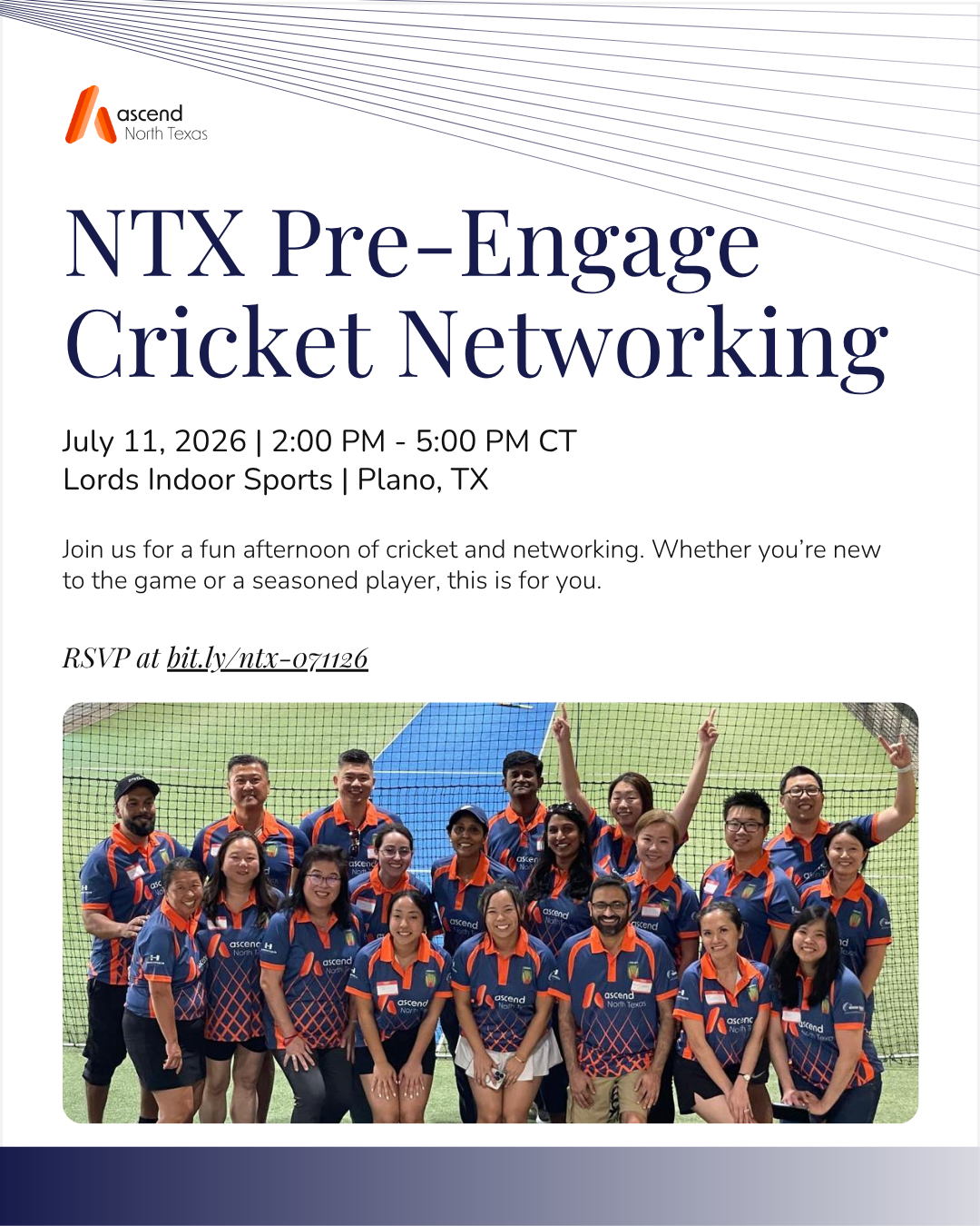 Ascend North Texas - Pre-Engage Cricket Networking Event