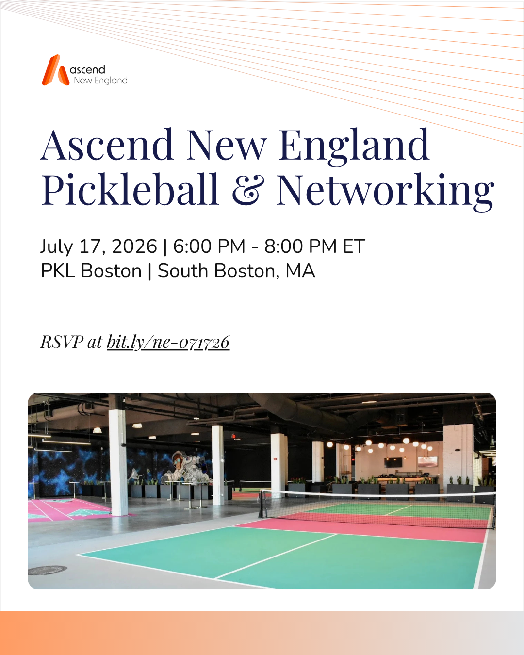 Ascend New England - Pickleball &amp; Networking
