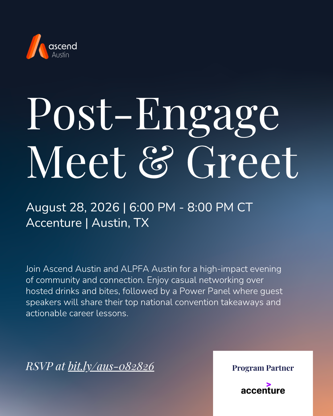 Ascend Austin - Post-Engage Meet &amp; Greet